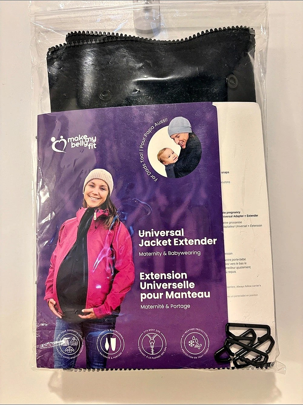 Make My Belly Fit Universal Jacket Extender